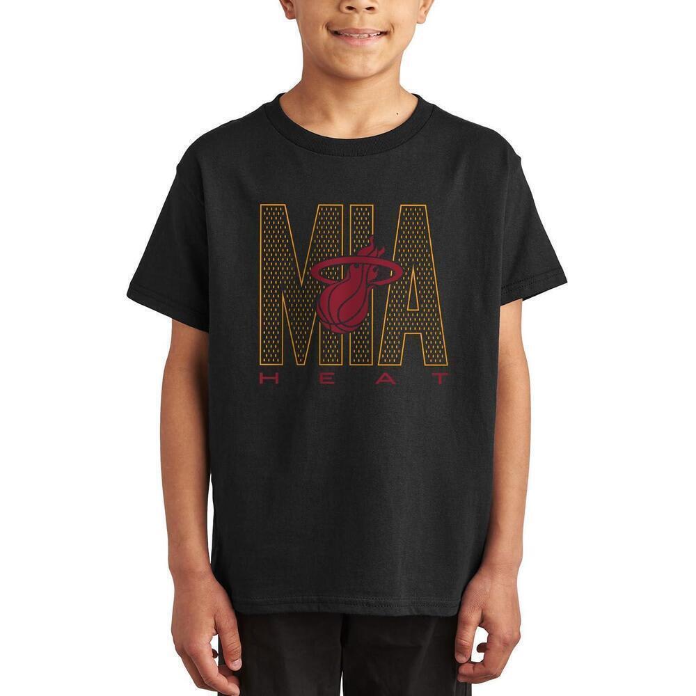 Junk Food NBA City Mesh Youth Basketball Fan Graphic T-Shirt